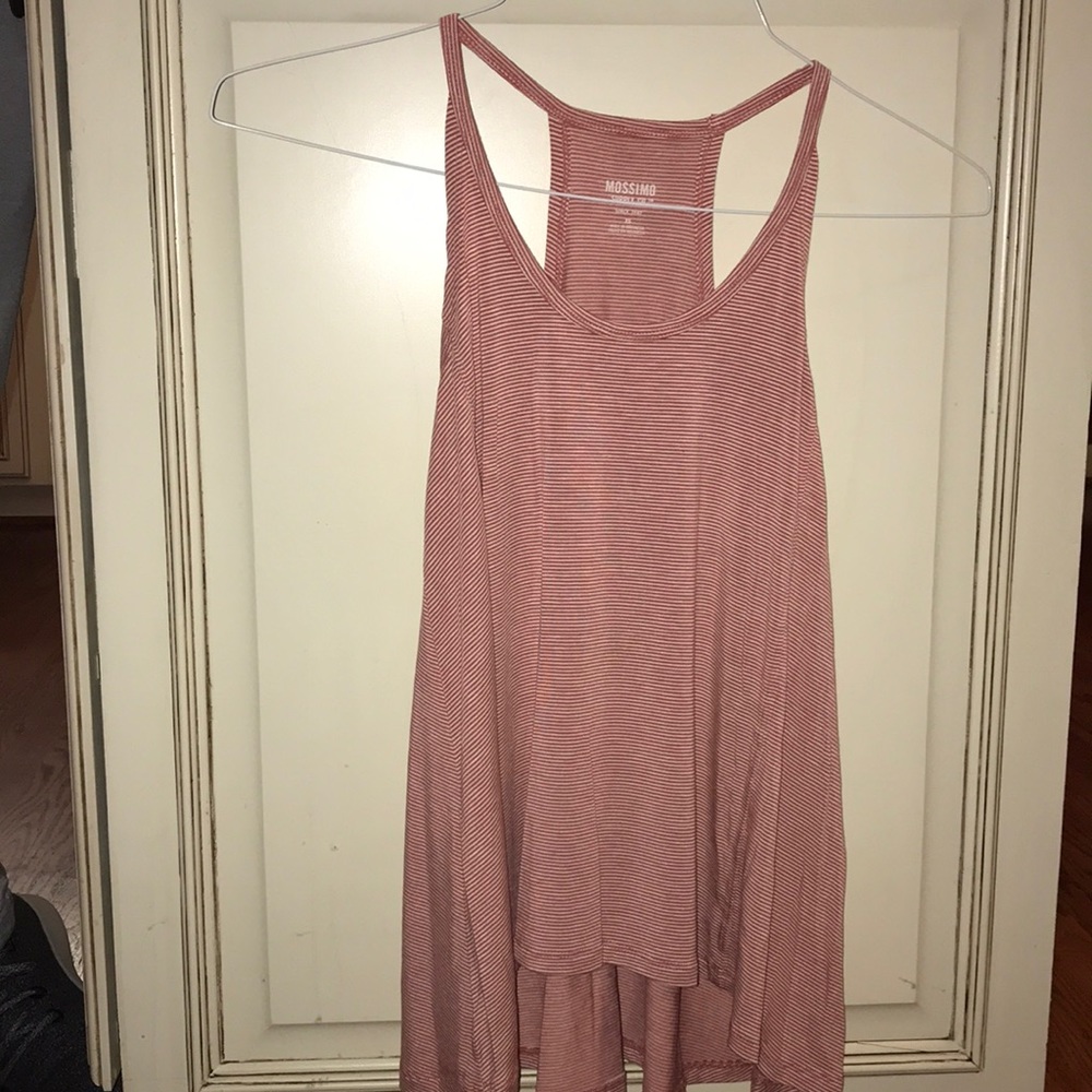Spaghetti Stap Orange & White Stripe Target Shirt